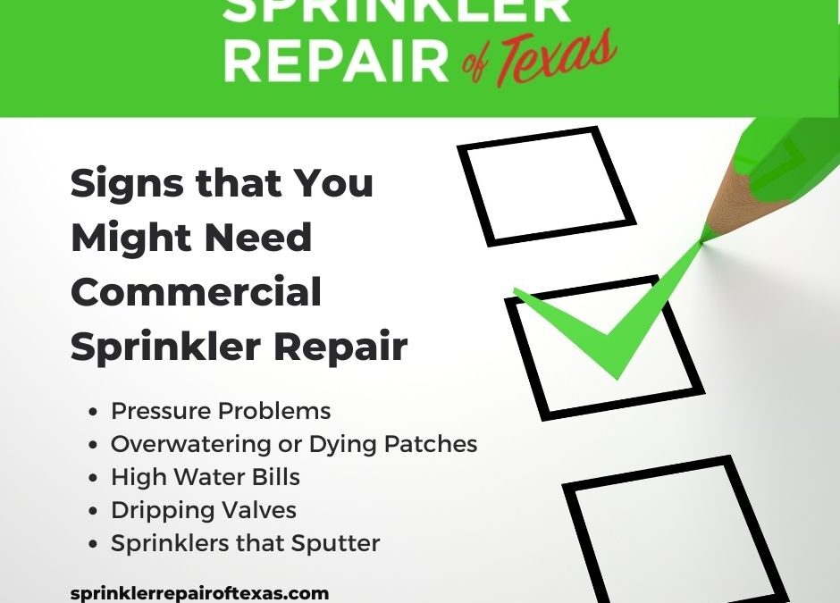 Attention Business Owners: Is Your Commercial Sprinkler System in Need of Repair